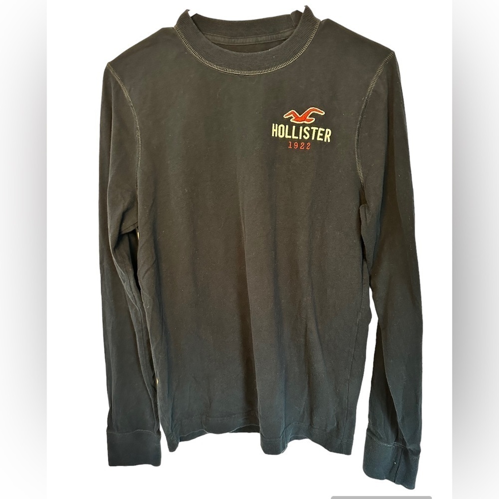 Hollister Mens long sleeve blue shirt size medium